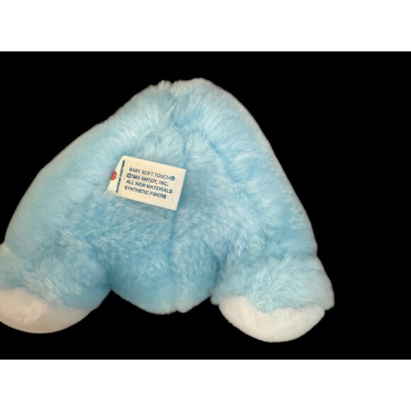 Baby Blue Bunny Lamb Plush Stuffed Animal Toy Turn key for Lullaby tune - Picture 5 of 12